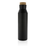 Obrázek Černá termo lahev Gaia 600 ml z rec.nerez. oceli