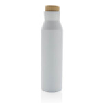 Obrázek Bílá termo lahev Gaia 600 ml z rec.nerez. oceli