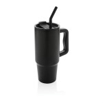 Obrázek Černý termohrnek 900 ml, recykl. nerez ocel