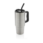 Obrázek Stříbrný termohrnek 900 ml, recykl. nerez ocel
