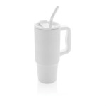 Obrázek Bílý termohrnek 900 ml, recykl. nerez ocel