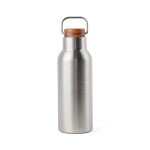 Obrázek Vakuová recykl. láhev VINGA Ciro 580ml, stříbrná