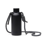 Obrázek Nerez láhev VINGA z RCS s popruhem, 400ml, černá