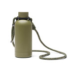 Obrázek Nerez láhev VINGA z RCS s popruhem, 400ml, zelená