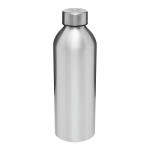 Obrázek Stříbrná hliník.láhev na pití 750 ml, šroub. víčko 