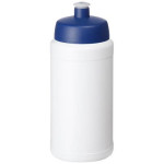 Obrázek Sportovní láhev 500 ml, bílá, modré víčko
