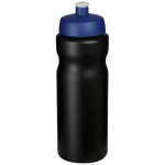 Obrázek Sportovní láhev 650 ml, černá, modré víčko