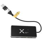 Obrázek USB hub 8v1 SCX s 6 porty, svítící logo