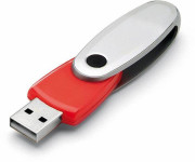 Obrázek Rotating červený rotační USB flash disk 4GB