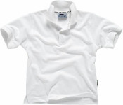 Obrázek Dětská polokošile SLAZENGER 220g bílá 104/4