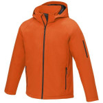 Obrázek Pán. oranžová zateplená softshell. bunda Notus XXL
