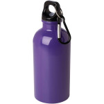 Obrázek Nerezová láhev 400ml s karabinou, fialová