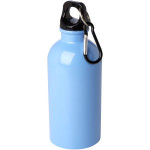 Obrázek Nerezová láhev 400ml s karabinou, sv. modrá
