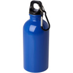 Obrázek Nerezová láhev 400ml s karabinou, modrá