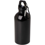 Obrázek Nerezová láhev 400ml s karabinou, černá