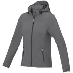 Obrázek Langley dám.softshell bunda ELEVATE ocel.šedá XXL