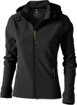 Obrázek Langley antracit dámská softshell bunda ELEVATE, M