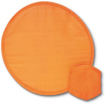 Obrázek Skládací frisbee - oranžový nylon.  létající talíř