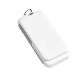 Obrázek Malý bílý otočný USB flash disk 32GB s kroužkem