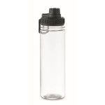 Obrázek Láhev z RPET 750ml, PP černé víčko a černé detaily