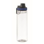 Obrázek Láhev z RPET 750ml, PP černé víčko a modré detaily