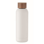 Obrázek Pogum. jednost. láhev 700 ml, rec. nerez,bílá