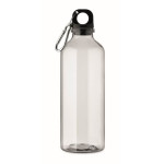 Obrázek Láhev z RPET 500 ml s karabinou, transparentní