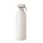 Obrázek Jednostěnná láhev 500ml s pogum.povrchem, bílá