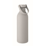 Obrázek Jednostěnná láhev 500ml s pogum.povrchem, šedá