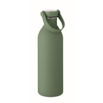 Obrázek Jednostěnná láhev 500ml s pogum.povrchem, tm.zelená