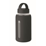 Obrázek Černá borosilikátová láhev 600ml, silikon.obal