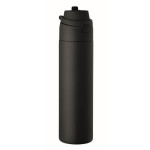 Obrázek Jednostěnná nerez. láhev 650ml, černá