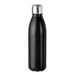 Obrázek Skleněná láhev na pití 650 ml, černá 