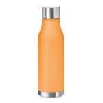 Obrázek Oranžová láhev z RPET, pogumovaná úprava, 600ml