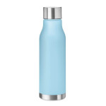 Obrázek Sv. modrá láhev z RPET, pogumovaná úprava, 600ml