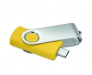 Obrázek USB flash disk Twister 3.0, typ-C 16GB žlutý