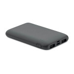 Obrázek Powerbanka 5000 mAh z recykl. ABS, šedá