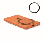 Obrázek Powerbanka 5000 mAh s bezdrát.magnet.nabíj., oranž