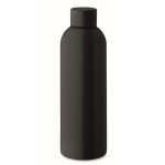 Obrázek Jednostěnná láhev 750ml z recykl. nerez, černá