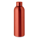 Obrázek Jednostěnná láhev 750ml z recykl. nerez, červená