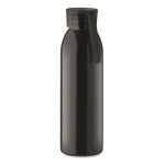 Obrázek Černá jednostěnná nerezová láhev 650 ml