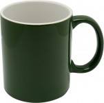 Obrázek Zeleno-bílý keramický hrnek 300ml