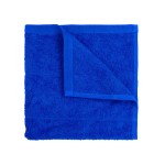 Obrázek Modrý kuchyňský froté ručník se dvěma poutky