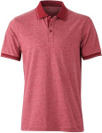 Obrázek Červená polokošile HEATHER MELANGE 170 XXXL