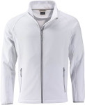 Obrázek SOFTSHELL bílá bunda PERFECTA 280 XXL