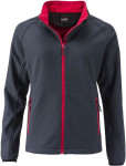Obrázek SOFTSHELL dámská antracitová bunda PERFECTA 280 S