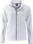 Obrázek SOFTSHELL dámská bílá bunda PERFECTA 280 M