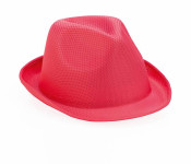 Obrázek Růžový textilní unisex klobouk