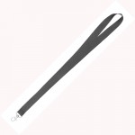 Obrázek Černá šňůrka na krk 20x450 s karabinou