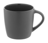 Obrázek Matný tmavě šedý keramický hrnek v kraft. krabičce